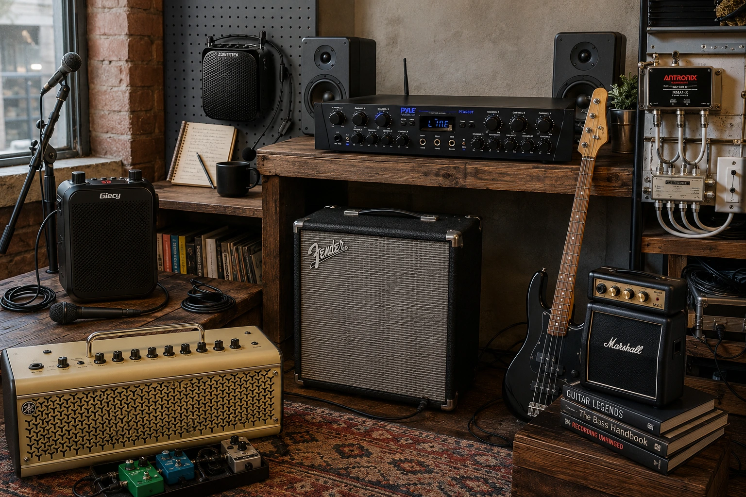 Seven amplifier category winners — from mini voice amplifier to wireless guitar amp to cable signal amplifier — representing every amplifier use case