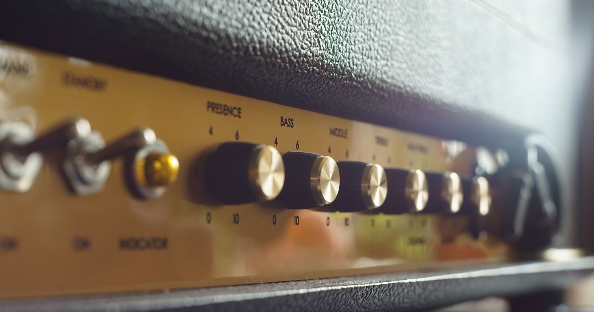 Gold color Amplifier