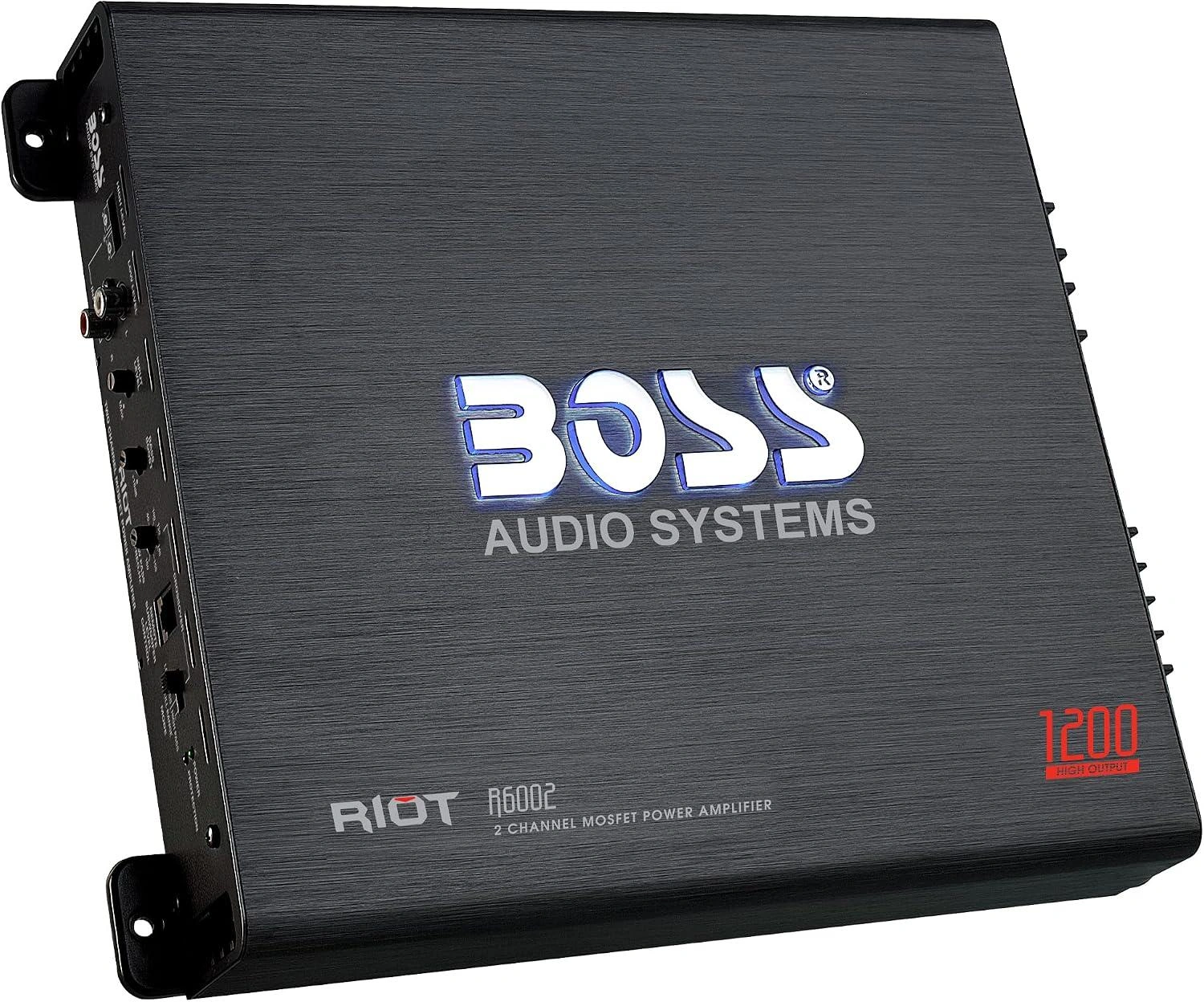 BOSS Audio R6002 amplifier with remote level control