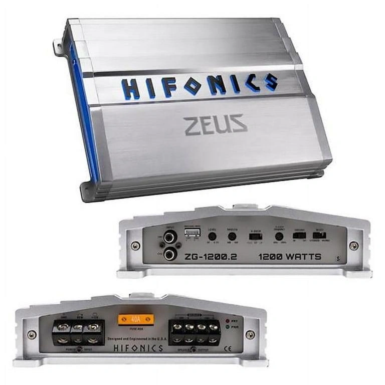 Hifonics ZG-1200.2 Zeus Gamma amplifier