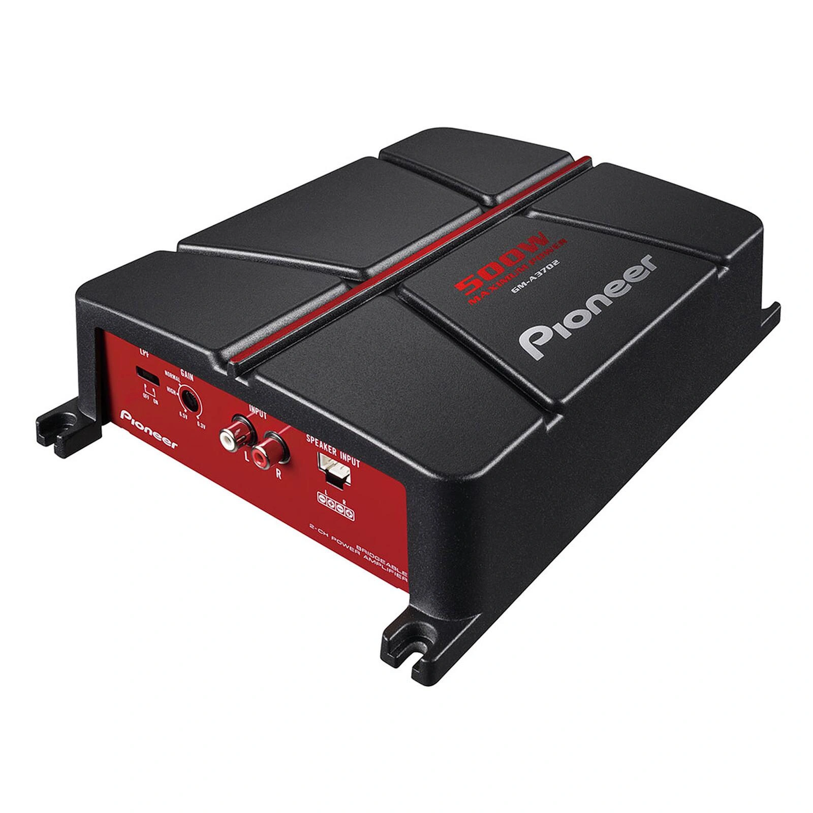 Pioneer GM-A3702 Class AB amplifier front panel